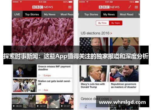 探索时事新闻：这些App值得关注的独家报道和深度分析