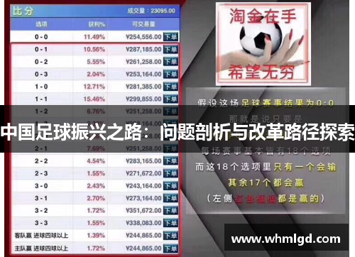 中国足球振兴之路：问题剖析与改革路径探索